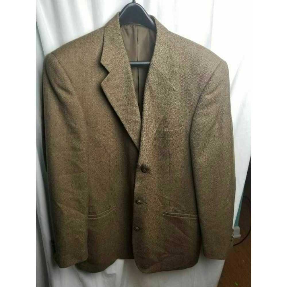 Hardy Amies Hardy Amies Mens Three Button Suit Jacket Gem