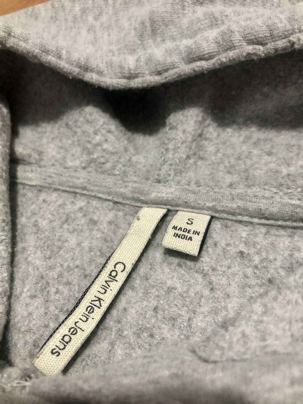 Calvin Klein Cropped Hoodie Sweatshirt - image 3