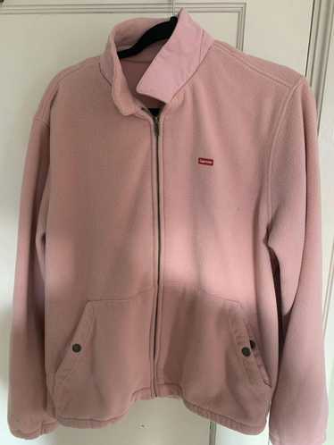 Supreme polartec cheap harrington jacket pink