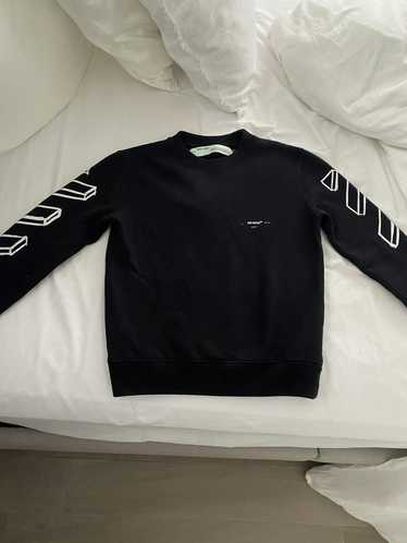 Off white 3d 2024 marker line crewneck