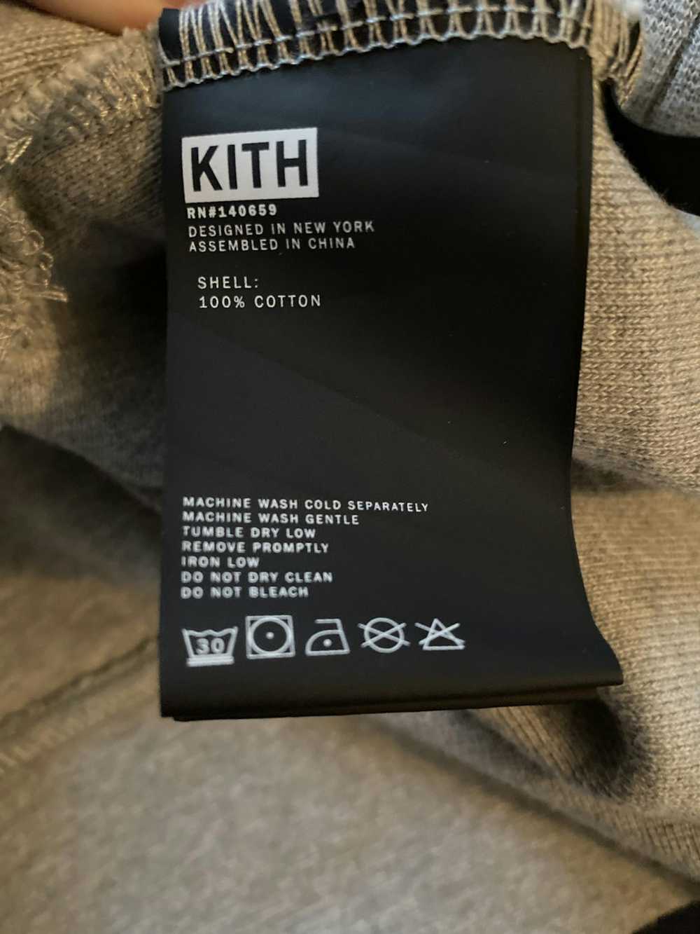 Kith Kith Reverse Williams Hoodie Heather Gray - image 5