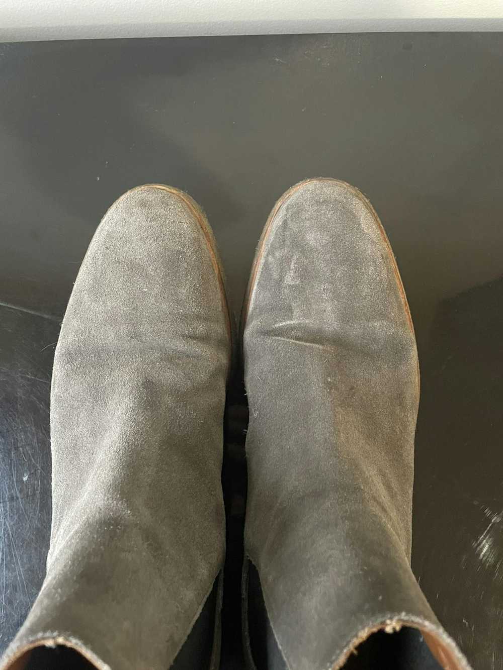 Common Projects Authentic Grey Suede Chelsea Boot… - image 5