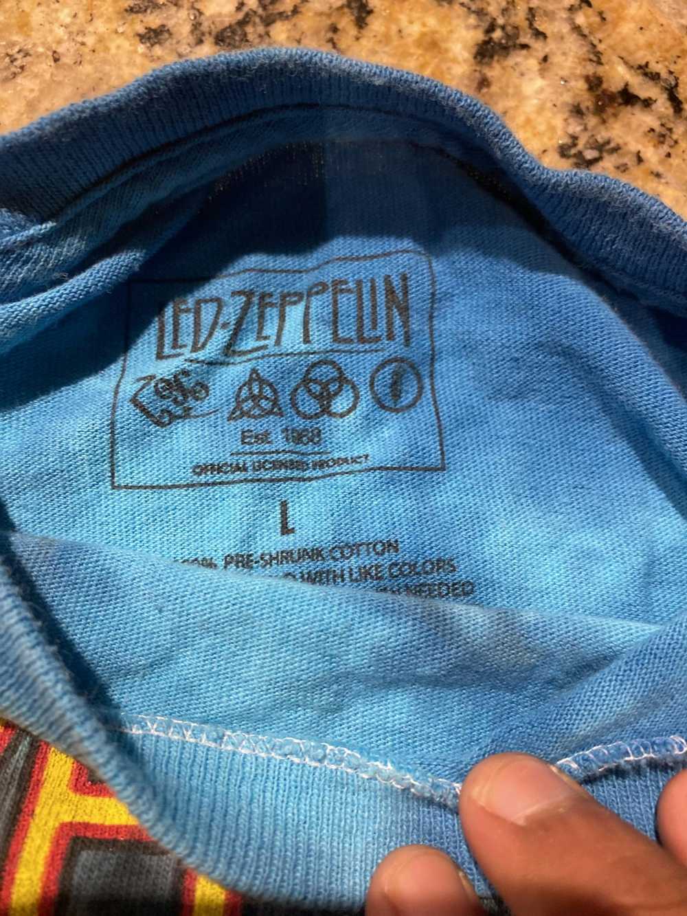 Led Zeppelin × Rock T Shirt Led Zeppelin tour tee… - image 3