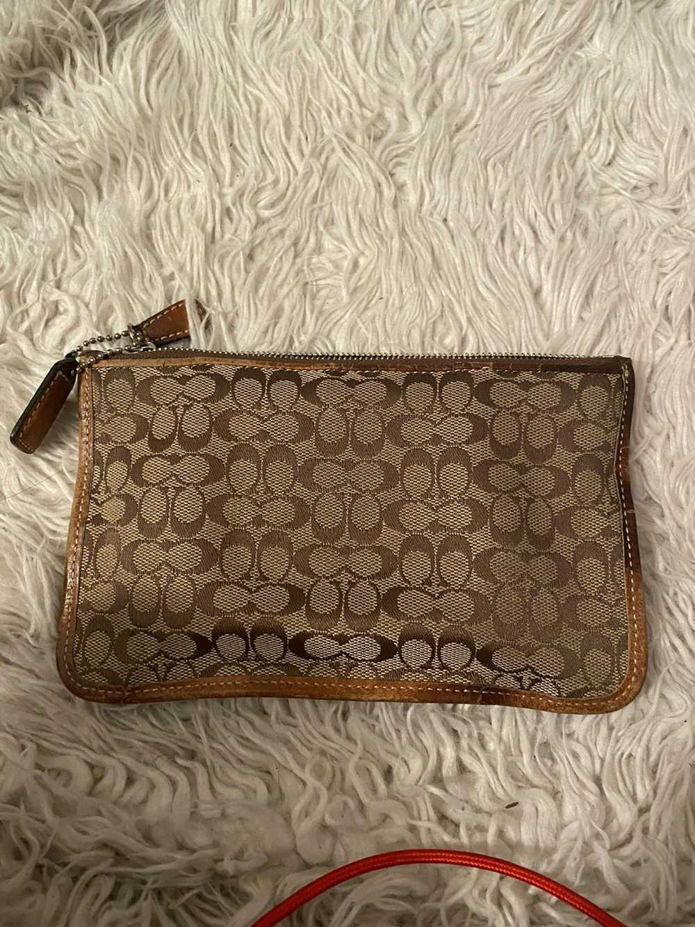 Coach Vintage Coach Coin Purse Wallet Brown - image 2