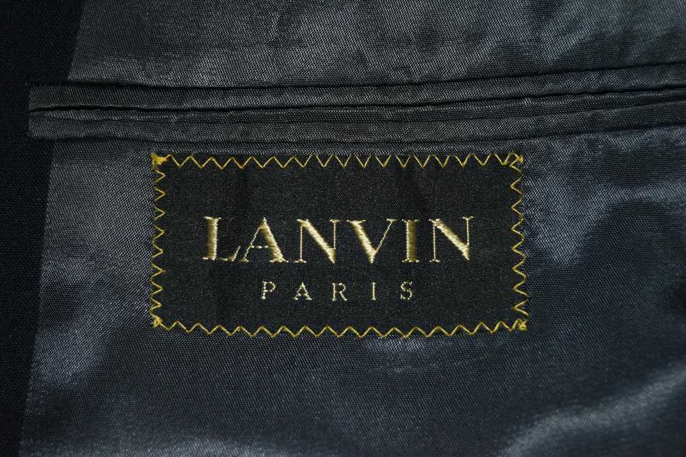 Lanvin LANVIN Paris - Mens 39-40R - Navy Virgin W… - image 2