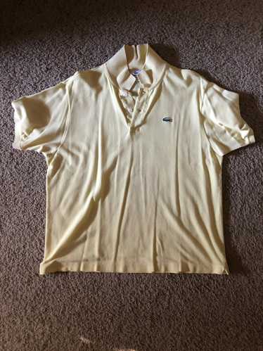 Lacoste Lacoste Polo Light Yellow — Size 7