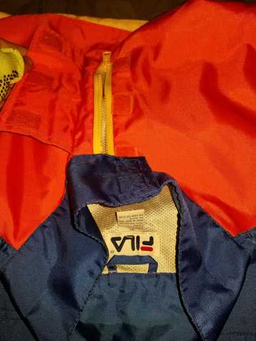 Fila Vintage Fila Racing Flag Long Sleeve Rare - image 1