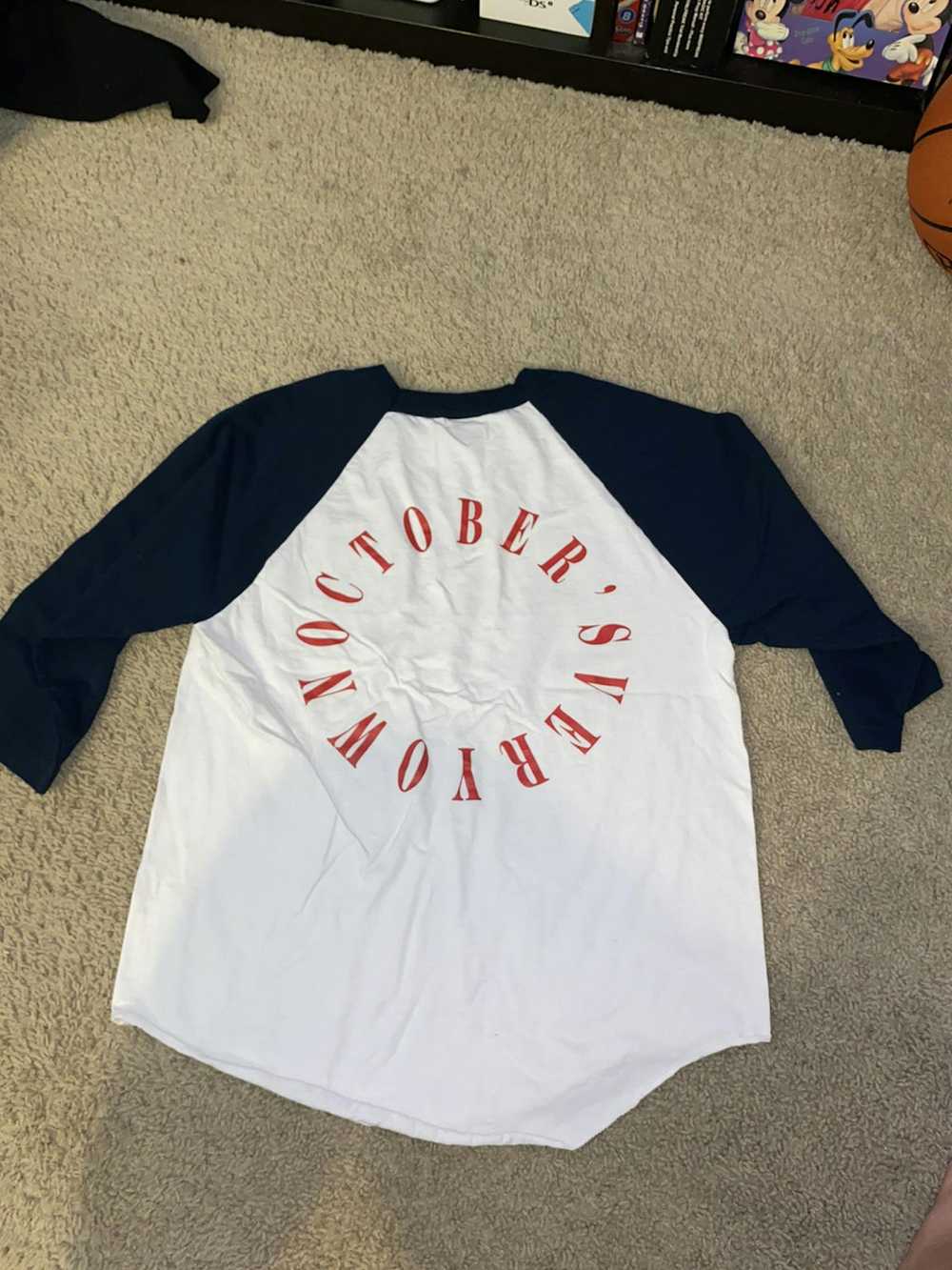 Octobers Very Own Ovo star 67 baseball tee - image 3