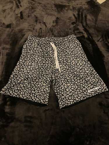 Mintcrew Reverse Leopard Gym Shorts