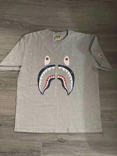 Bape Bape grey shark tee