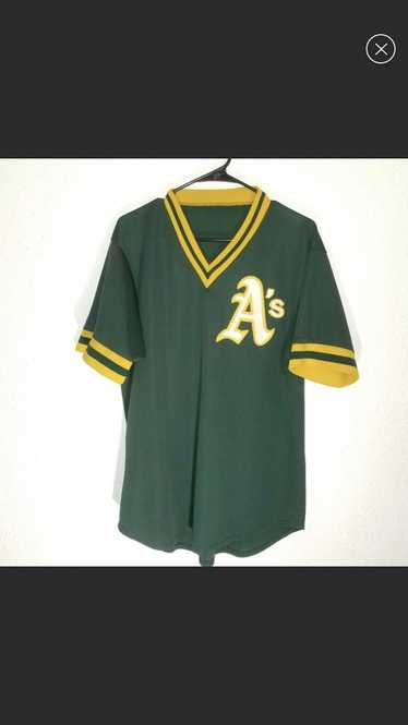 MLB Oakland A’s retro jersey style - image 1