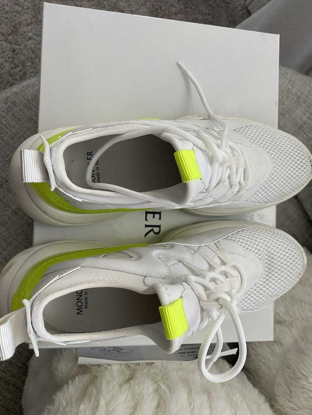 Moncler Moncler Mesh and Leather Sneakers - image 7