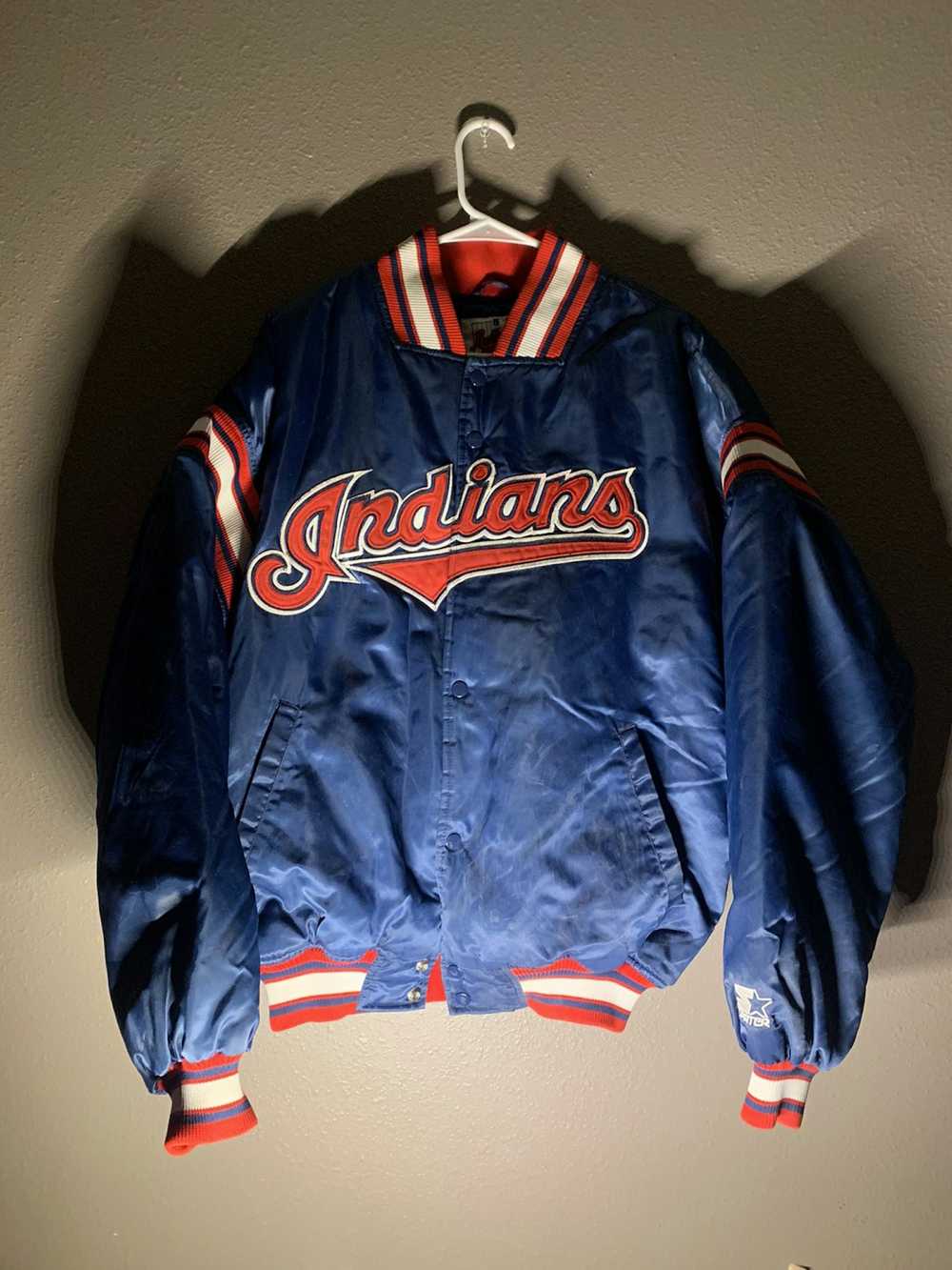 Vintage Cleveland Indians Vintage 90s Starter Bom… - image 2