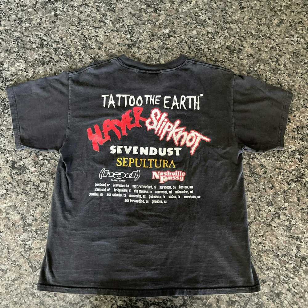 Vintage Tattoo the Earth Concert Tee 1998 - image 1