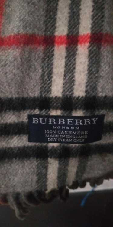 Burberry Burberry Cashmere Scarf Grey B016