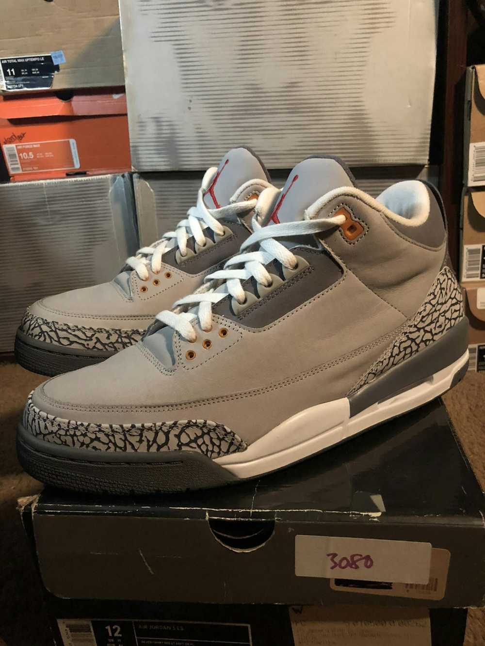 Jordan Brand Air Jordan 3 Retro LS Cool Grey size… - image 1