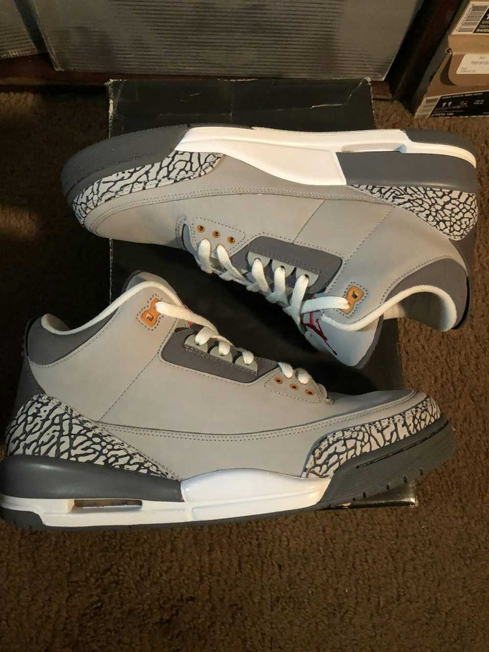 Jordan Brand Air Jordan 3 Retro LS Cool Grey size… - image 5