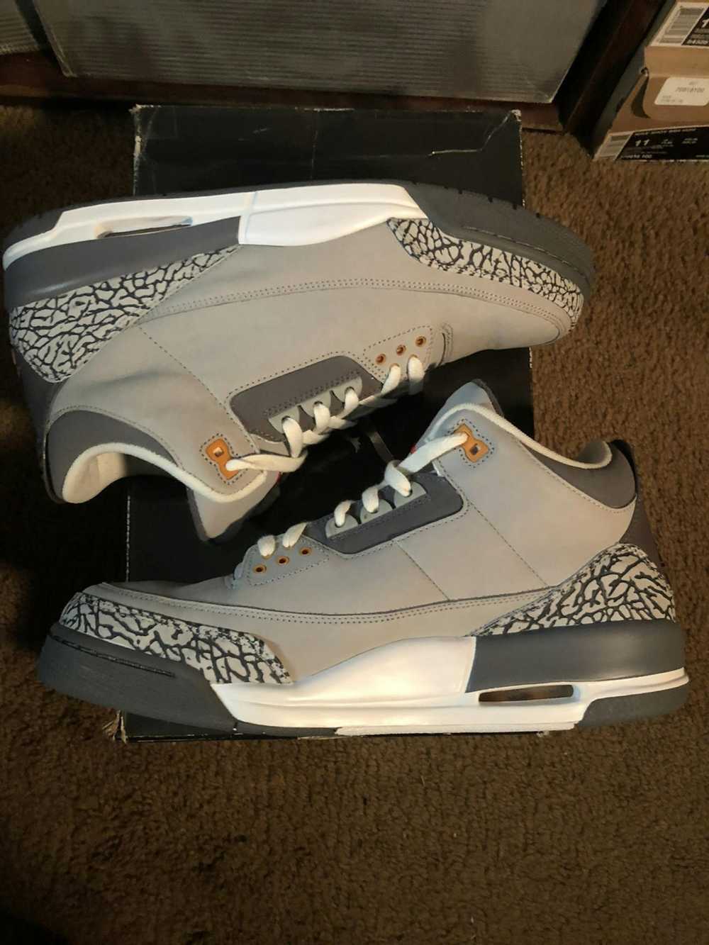 Jordan Brand Air Jordan 3 Retro LS Cool Grey size… - image 6