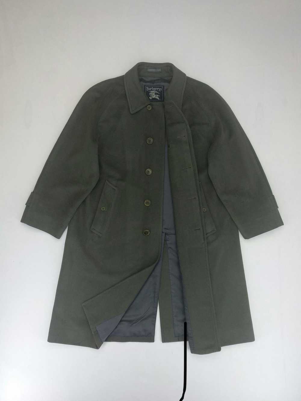 Burberry Burberry Cashmere Wool Trench Coat - image 2