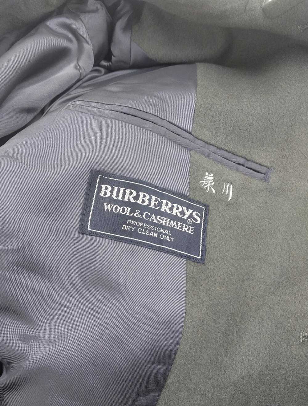 Burberry Burberry Cashmere Wool Trench Coat - image 5