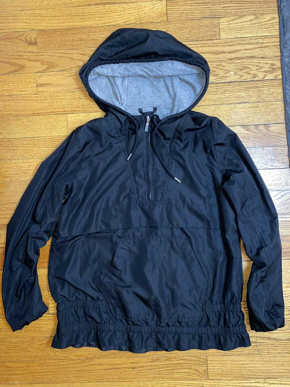 Abercrombie & Fitch Black sweater/windbreaker - image 1