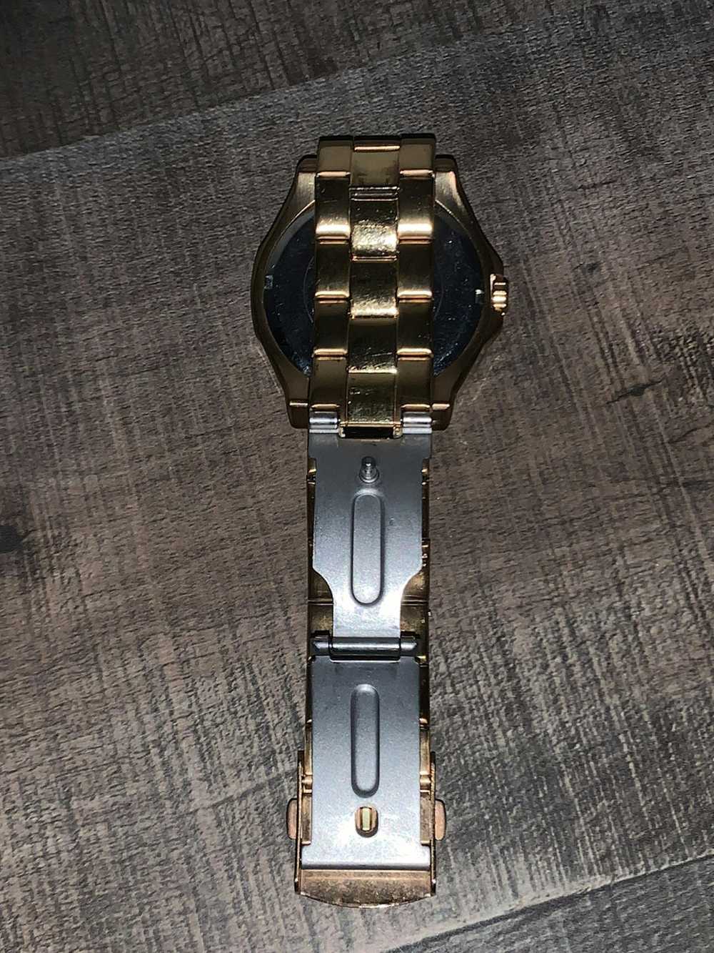 Guess Guess Rose Gold Watch w/ Blue Dial - image 2