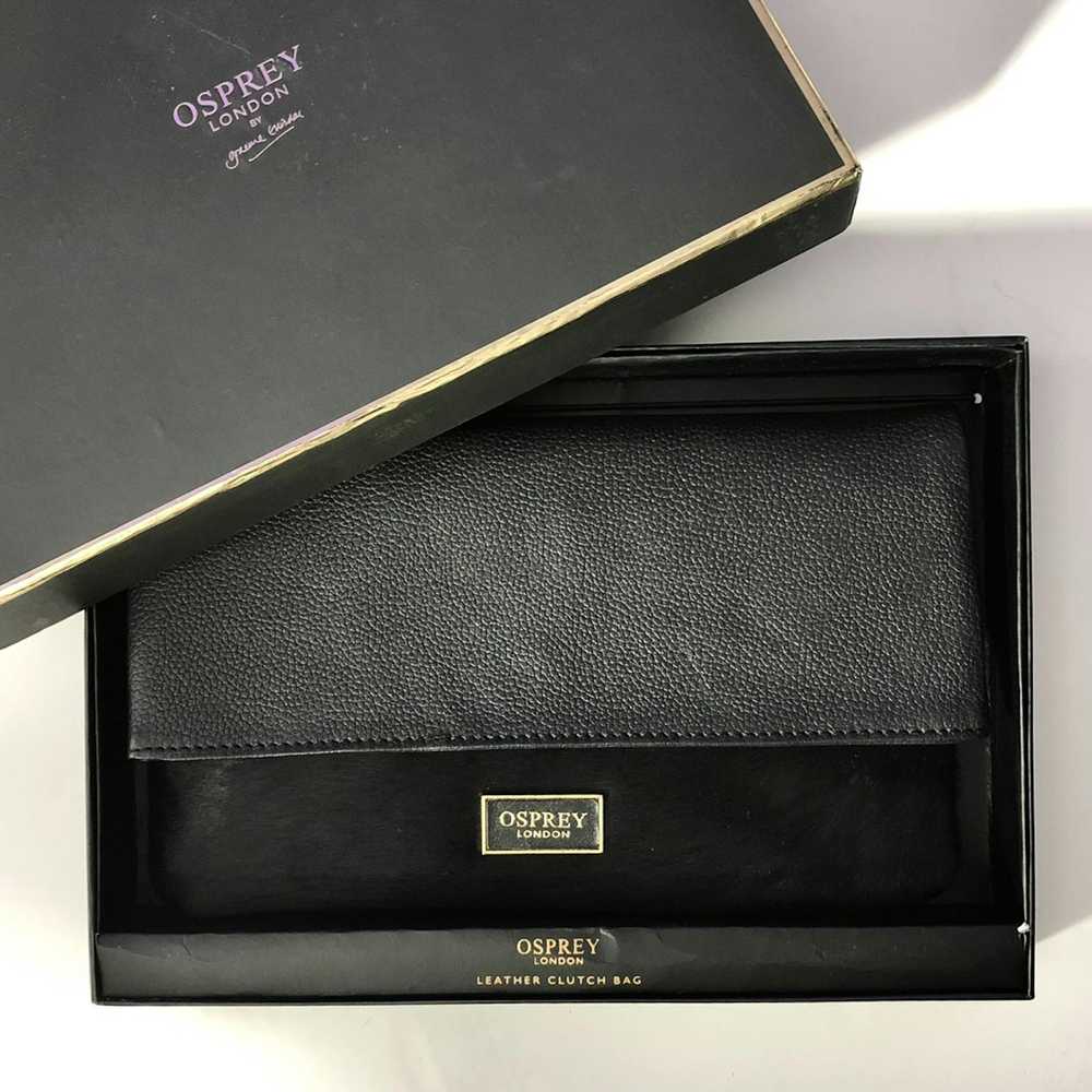 Osprey new black crock leather handbag | Vinted