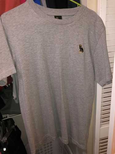 Octobers Very Own Grey OVO owl embroidered patch t