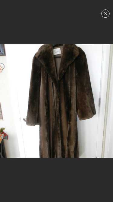 Mink Fur Coat Richard Furs beaver full length min… - image 1