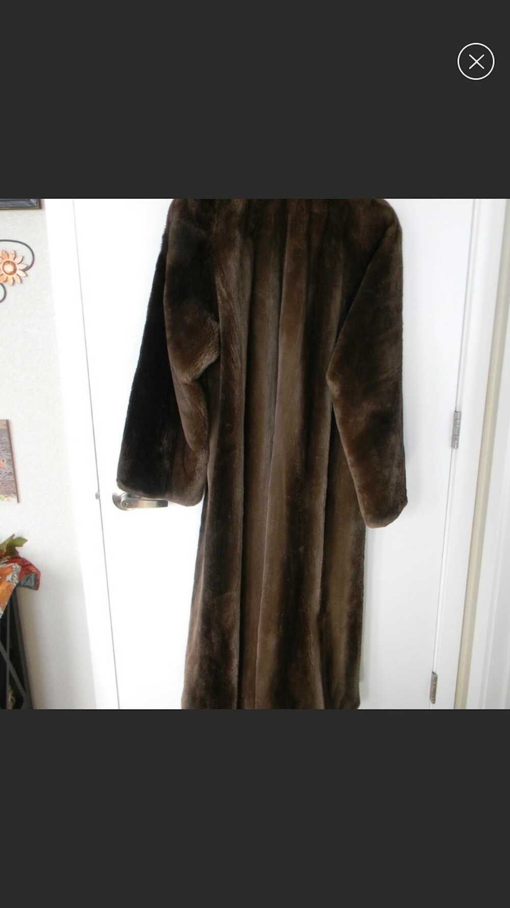 Mink Fur Coat Richard Furs beaver full length min… - image 2