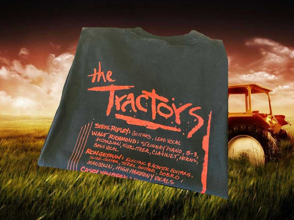 Band Tees × Vintage Vintage “The Tractors” band t… - image 2