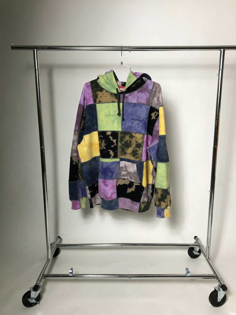 Supreme SS19 Supreme Patchwork Tie Dye Hooded Swe… - image 2