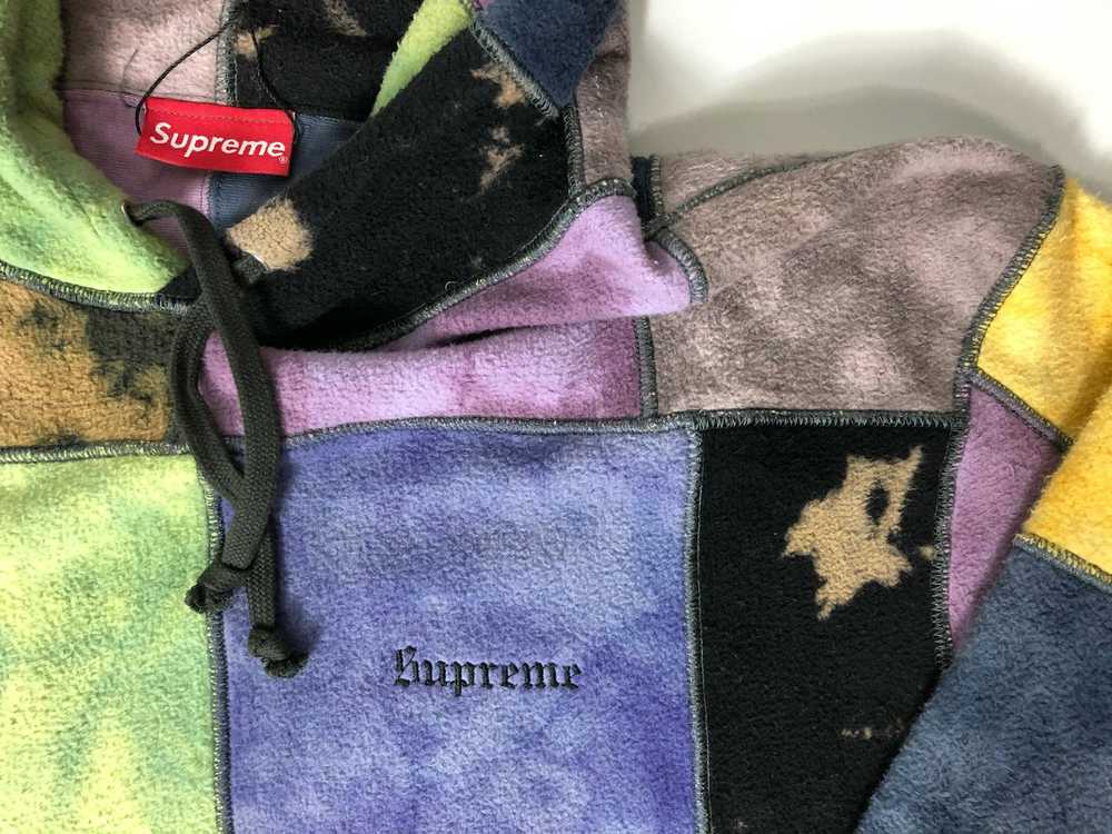 Supreme SS19 Supreme Patchwork Tie Dye Hooded Swe… - image 3