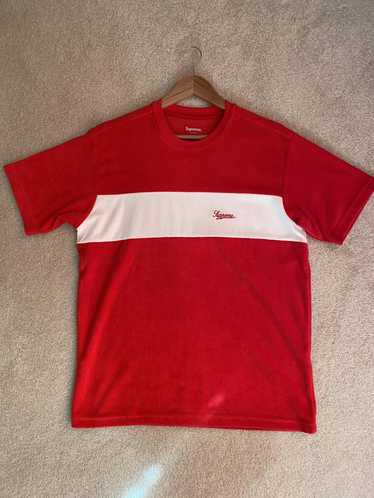 Supreme Terry stripe T shirt