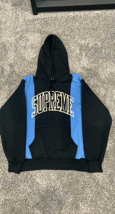 Supreme Supreme paneled arc hoodie black
