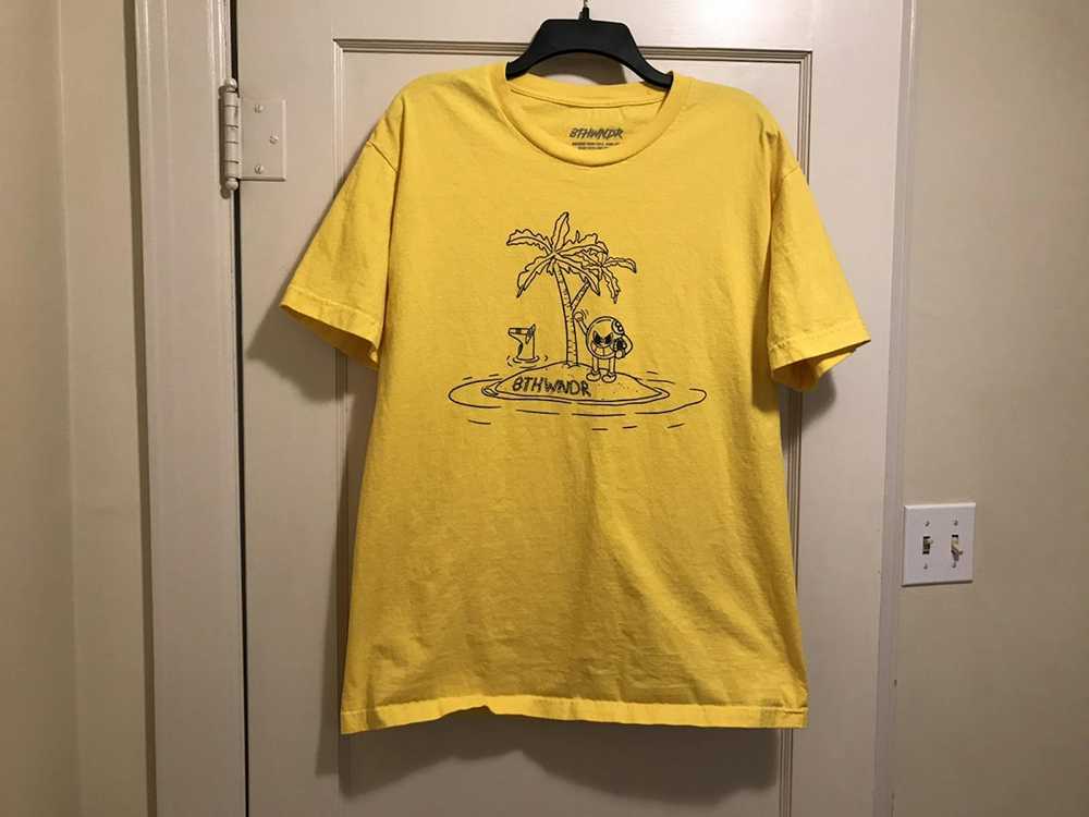 Streetwear 8thwndr ‘Castaway’ Tee Yellow (L) - image 1