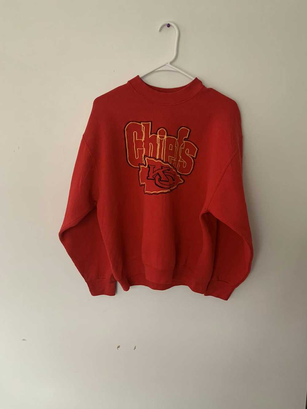 Vintage Kansas City chiefs crewneck NFL - image 2