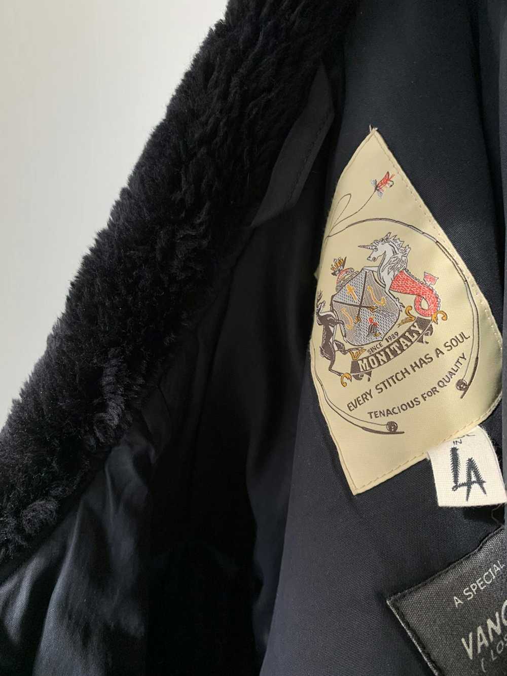 Monitaly Monitaly Bomber Jacket with Faux Fur Lin… - image 1