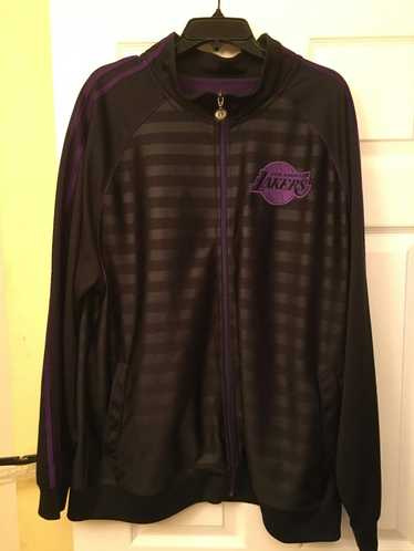 Adidas × NBA Adidas black and purple lakers jacket