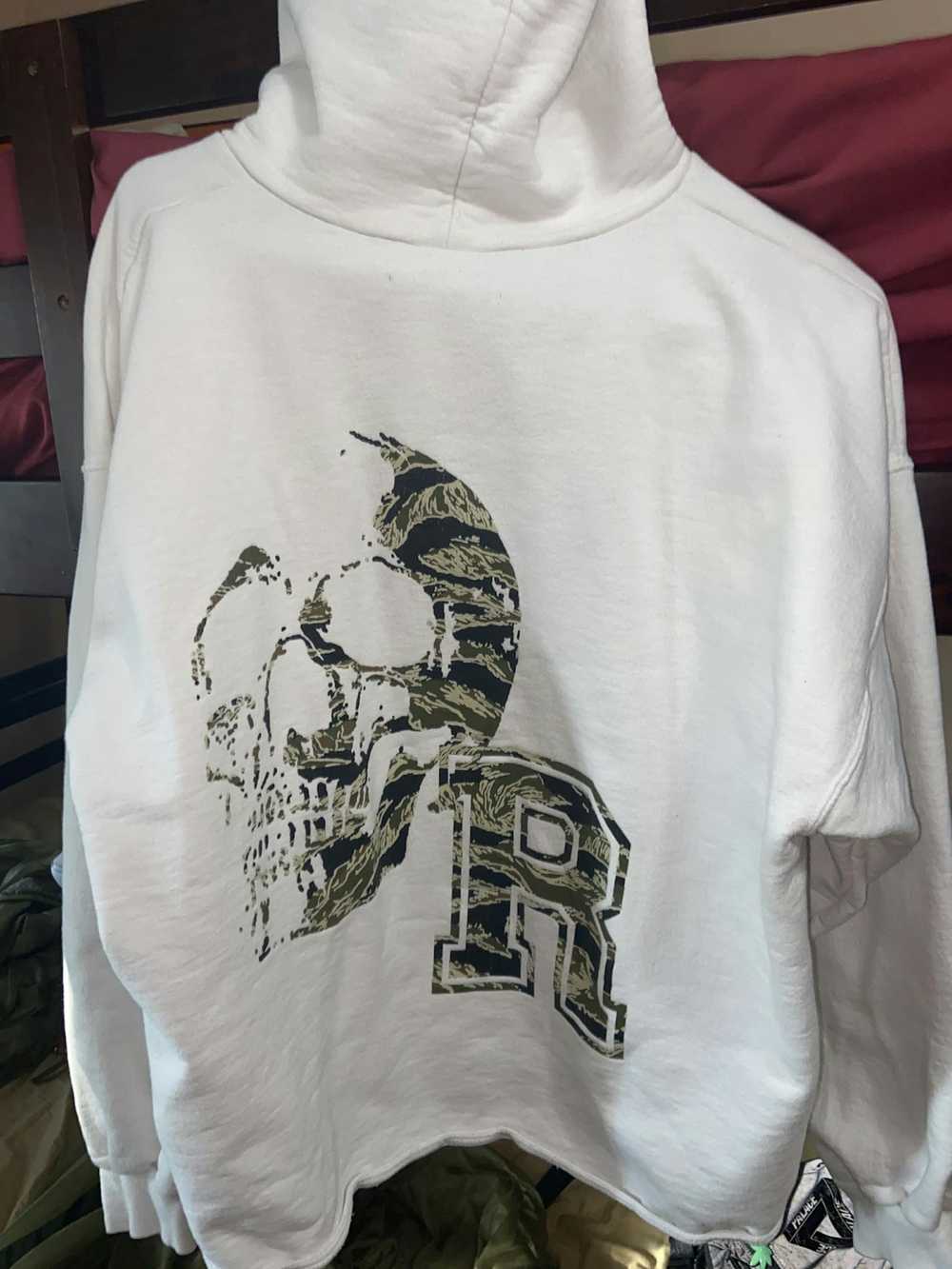 Revenge Revenge Hoodie White/Camo Size:L - image 2