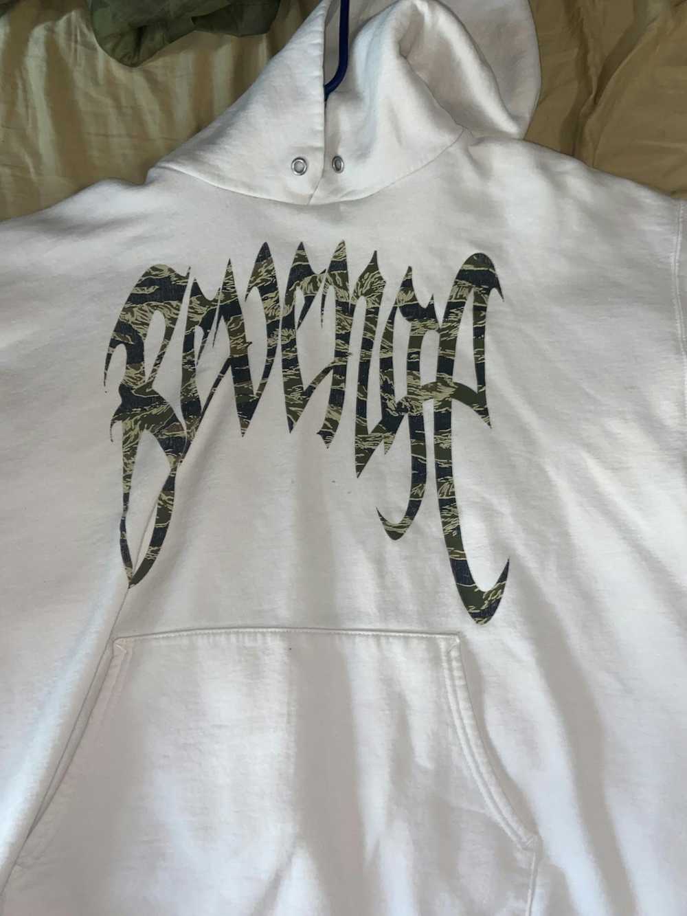 Revenge Revenge Hoodie White/Camo Size:L - image 5