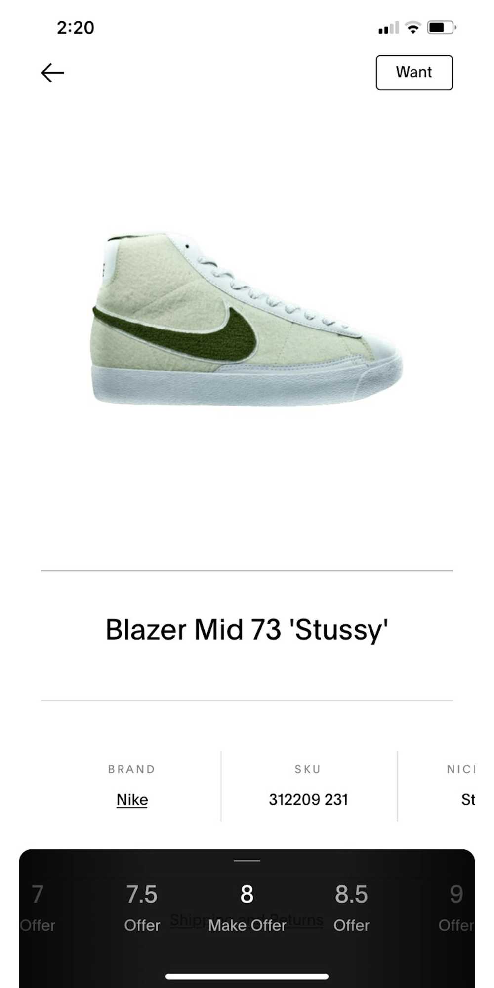 Nike × Stussy Blazer Mid 73 Stussy - image 7