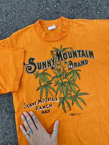 Crazy Shirts × Vintage 1974 vintage sunny mountain