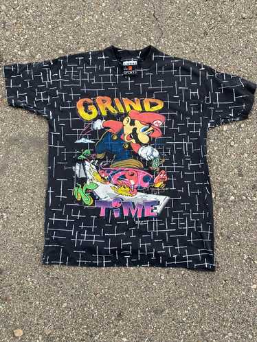 Nintendo Vintage Nintendo Grind Time All Over Prin