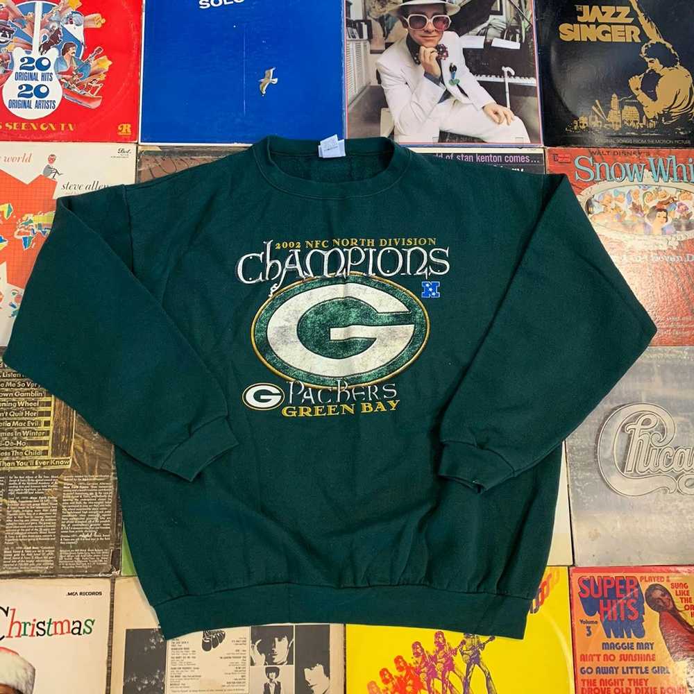 Vintage vintage green bay packers sweatshirt - image 1