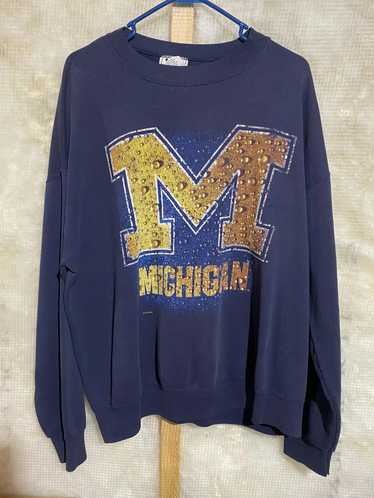 Lee Vintage LEE Michigan Wolverines Sweatshirt Big