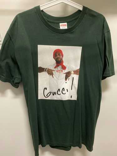 Supreme FW16 Supreme Gucci Mane Tee Dark Green Si… - image 1