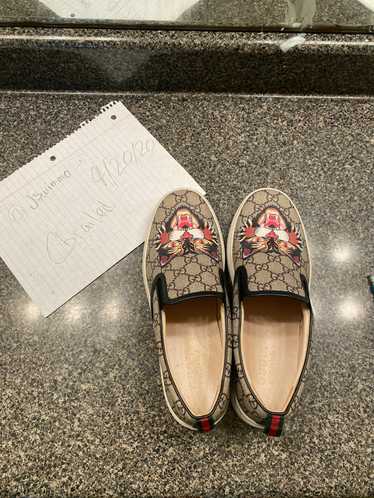 Gucci Gg supreme angry cat sneakers