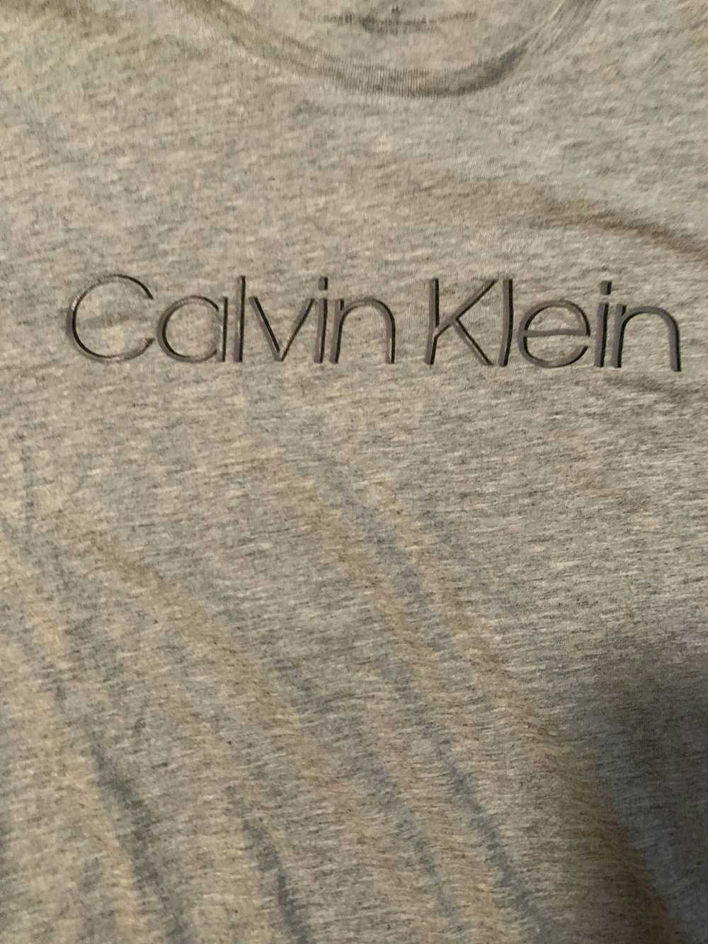 Calvin Klein Grey Calvin Klein short sleeve shirt - image 1