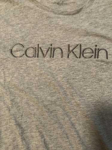 Calvin Klein Grey Calvin Klein short sleeve shirt - image 1